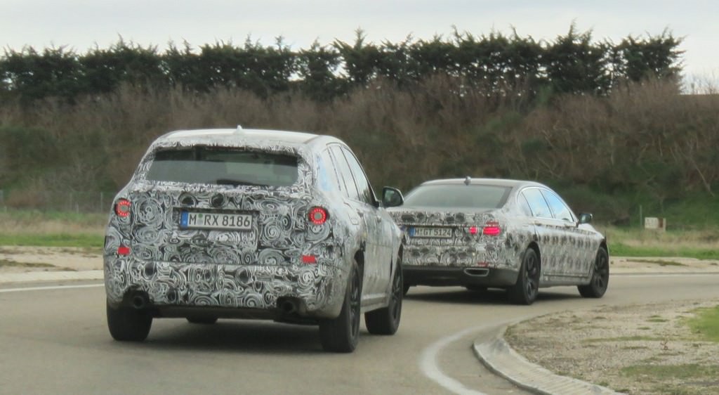 BMW X3 et Série 5 camouflés13