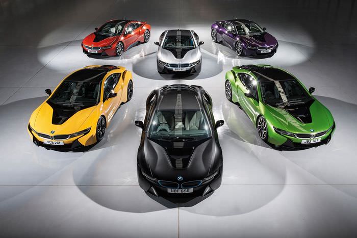 BMW i8 coloris