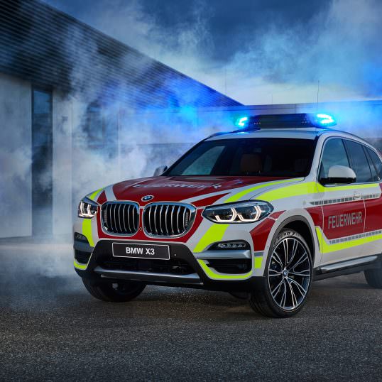 BMW X3 des pompiers