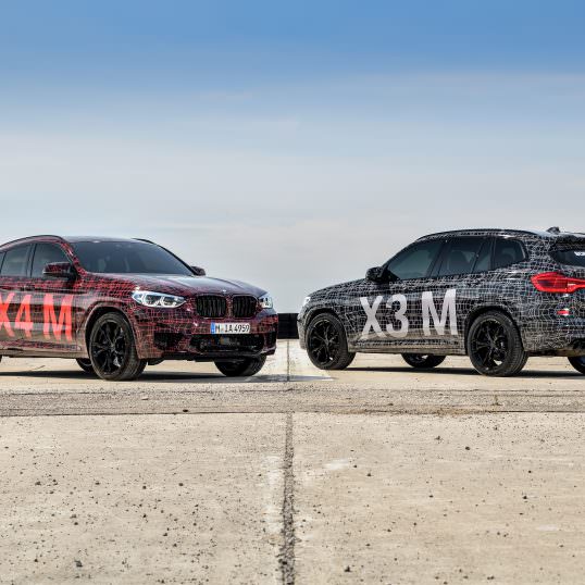 BMW X3M et X4M 2019