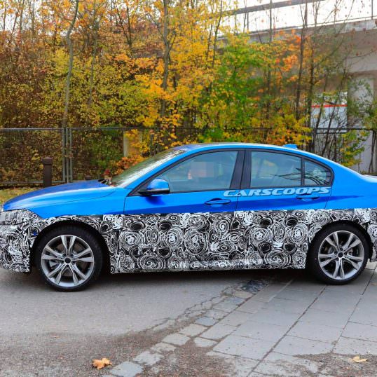 BMW future Série 1 tricorps 2019 Spyshot