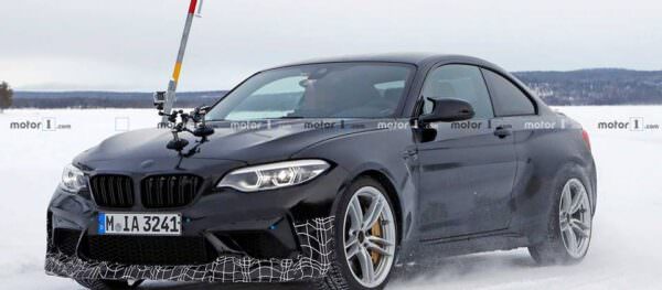 BMW M2 CS Spyshot