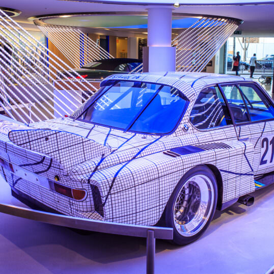 BMW 3.0 CSL Art Car 1976 Frank Stella