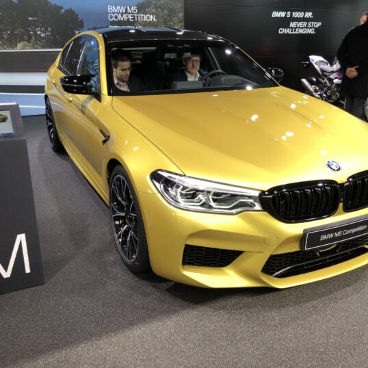 BMW Salon Genève 2019 M5 Competition
