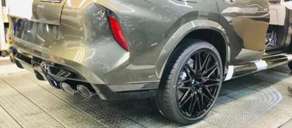 BMW X6M photo espion