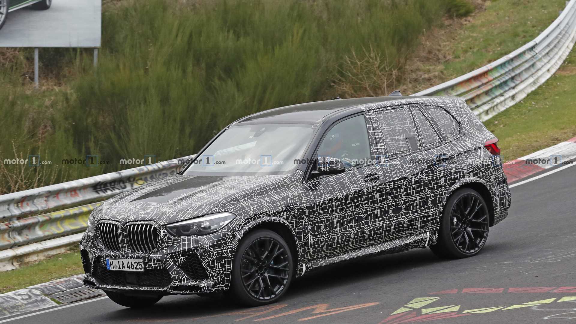 BMW X5M 2020 Spyshot