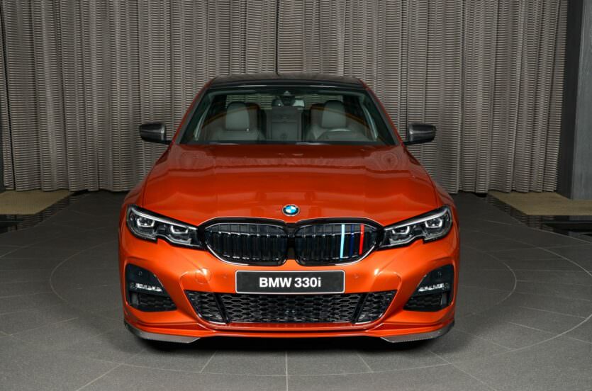 BMW 330i M Performance Orange