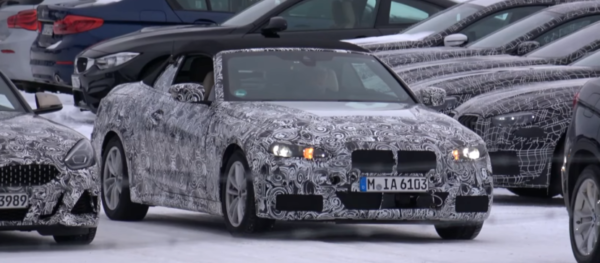 BMW M4 Cabriolet Spyshot