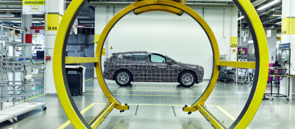 Assemblage Protoype de BMW iNEXT