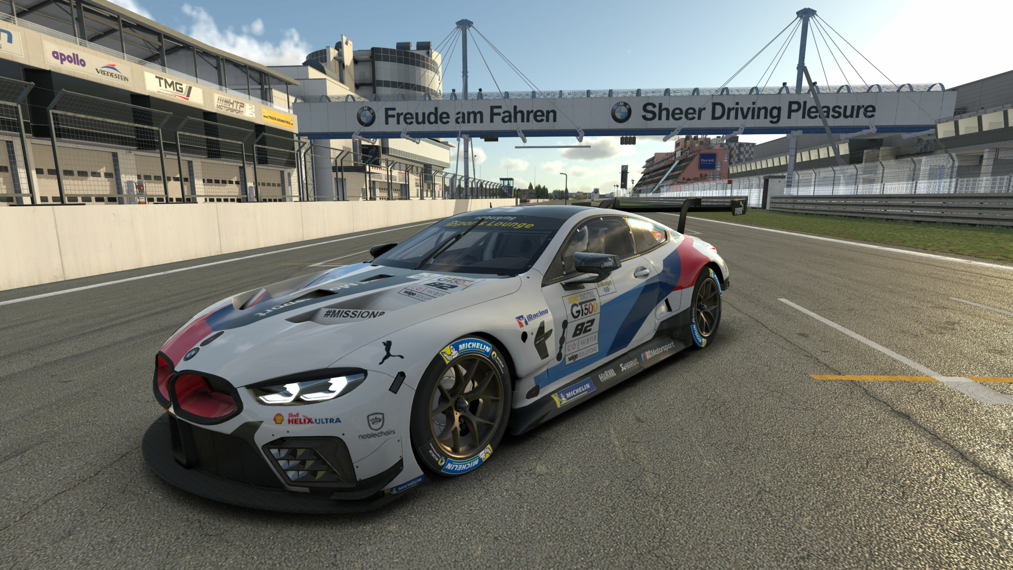 BMW M8 GTE ADAC Digital GT500 SimRacing Expo