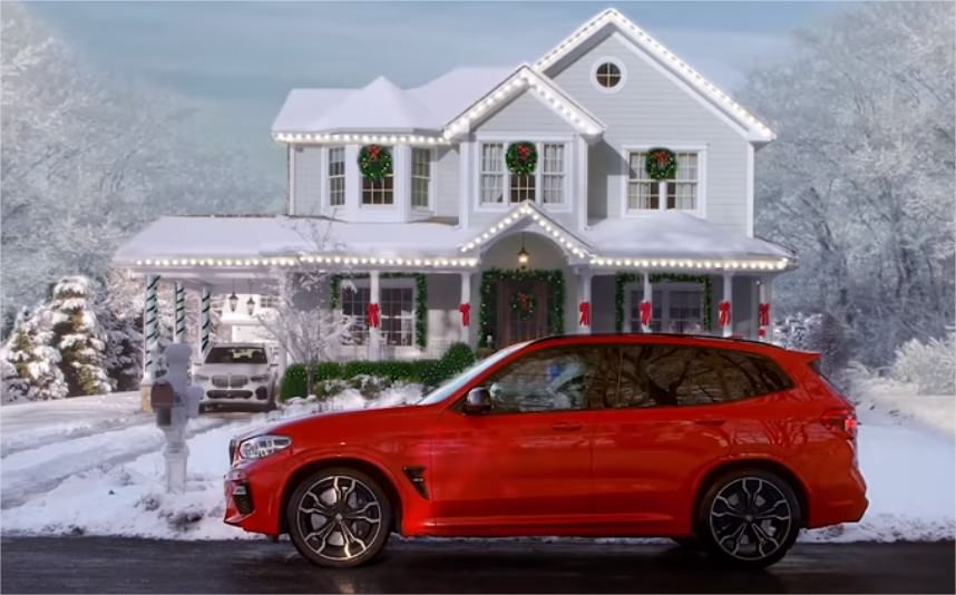 M Town BMW X3M Competition Joyeux Noel