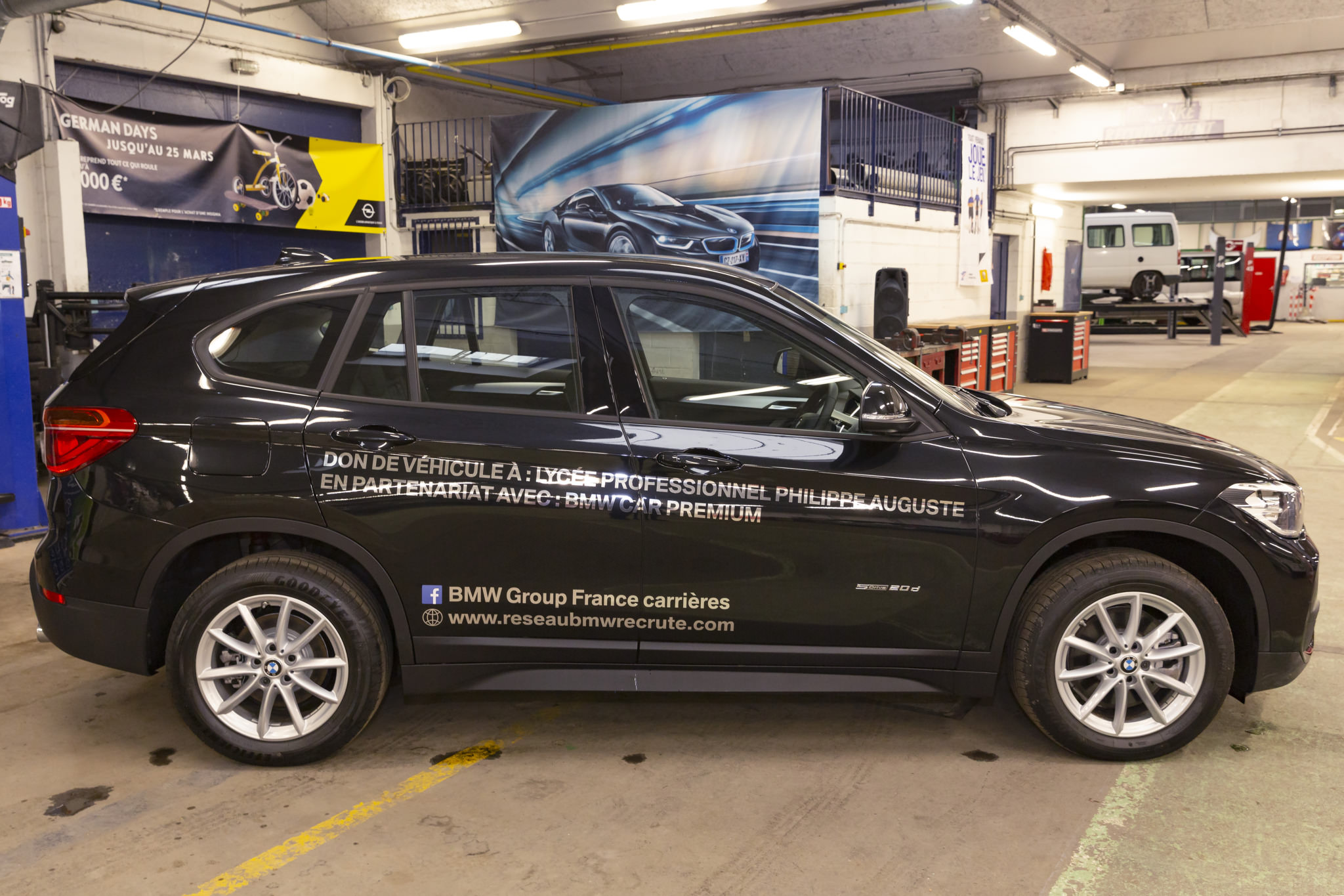 BMW X1 apprentis france 2020