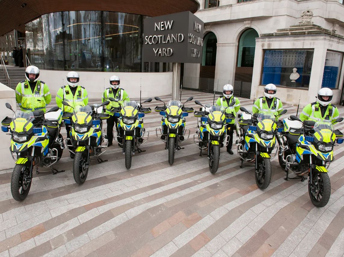 BMW F 750 GS Police Londres