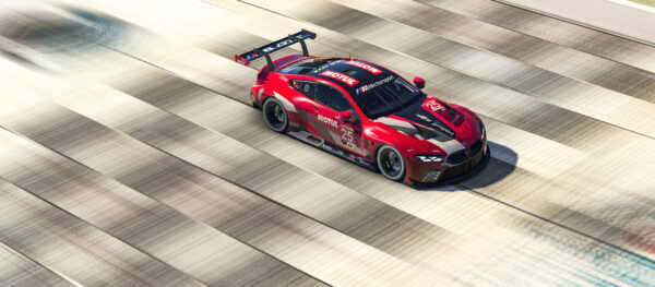 BMW M8 GTE Esport Super Sim Saturday