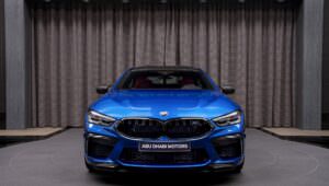 BMW M8 Competition Coupé Sonic Speed Blue