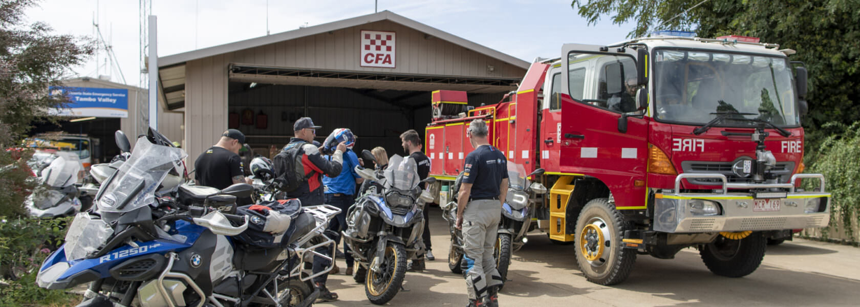 tournee charité BMW Motorrad WorldSBK Australie incendies