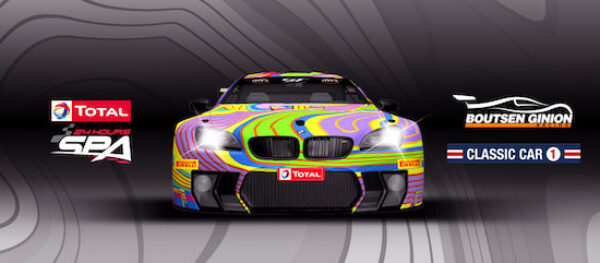 Boutsen Ginion Racing BMW M6 GT3 Art Car