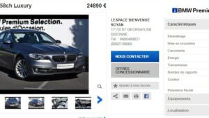 BMW Série 5 F10 occasion (2)