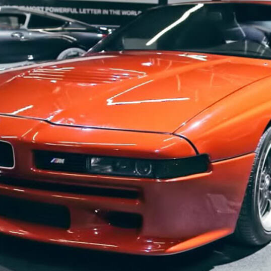 Concept de la BMW M8 E31 au début des années 90