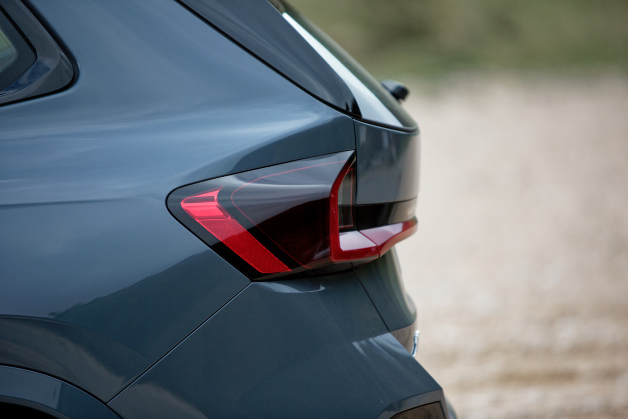 Carbon Pattern Front Lip For BMW X1 U11 iX1 2023 Front Chin Bumper